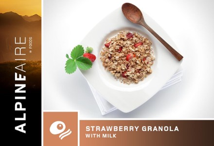 AlpineAire Foods Strawberry Granola with Milk 1