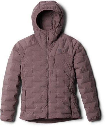 mountain hardwear women's stretchdown hd hooded jacket