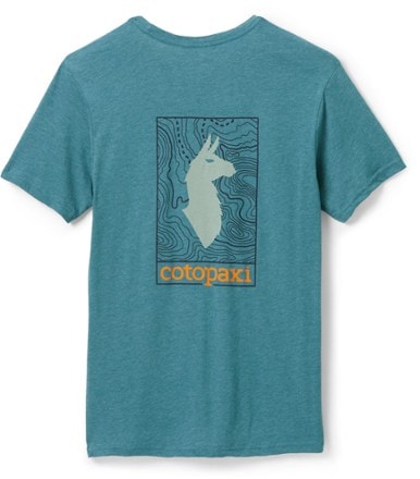 Cotopaxi Llama Map Organic T-Shirt - Men's 4