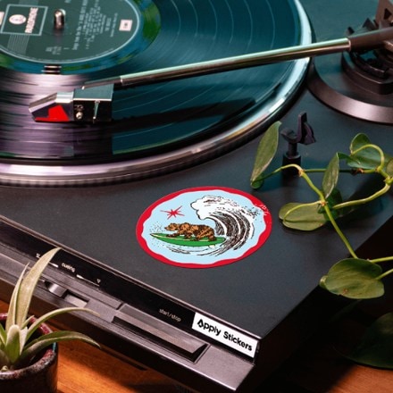 Apply Stickers California Surfer Bear Sticker 1