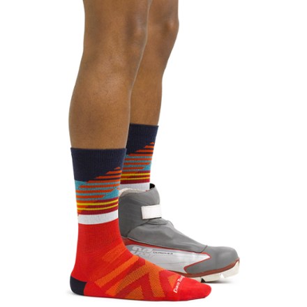 Darn Tough Lillehammer Nordic Boot Lightweight Ski and Snowboard Socks - Men's 2