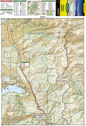 National Geographic Leadville Fairplay Topographic Map 2