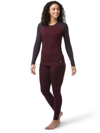 Smartwool Classic Thermal Merino Pattern Crew Base Layer Top - Women's 3