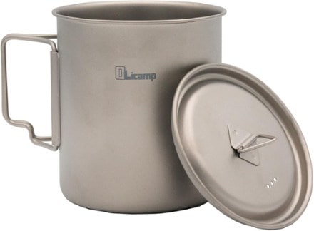 OliCamp Ion Stove with Titanium Space Saver Mug Combo 2