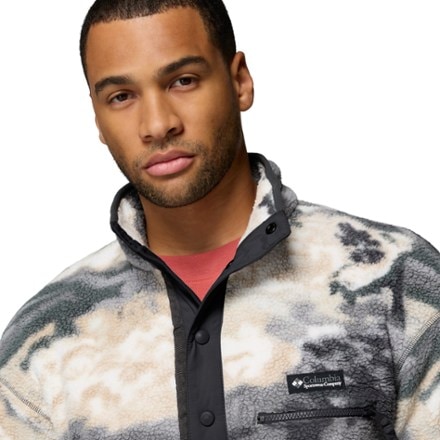 Columbia Helvetia II Printed Half-Snap Fleece Pullover - Men's 4