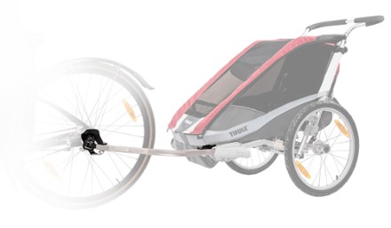 thule single bike trailer