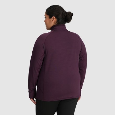 Outdoor Research Vigor Grid Fleece Quarter-Zip Pullover - Women's 2
