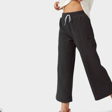 Stio Turpin Fleece Wide Crop Pants - Women's 4