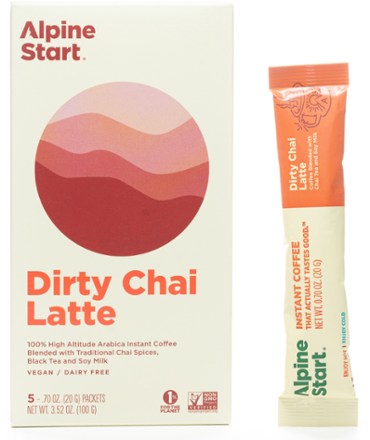 Alpine Start Dirty Chai Latte Instant Coffee - Package of 5 3