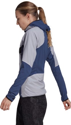 adidas Techrock Ultralight Half-Zip Hooded Fleece Jacket - Women's 4