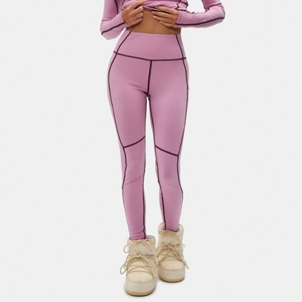 Halfdays Hallie Midweight Merino Base Layer Leggings - Women's 0
