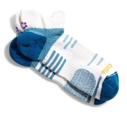ToughCutie Tia All-Terrain No-Show Double Tab Socks - Women's 0