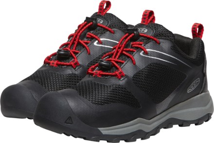 KEEN Wanduro Low Waterproof Hiking Shoes - Big Kids' 4