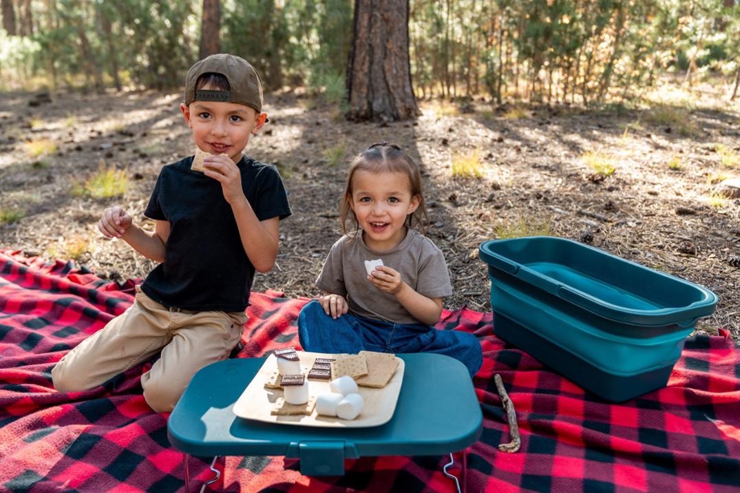 Location Image for Flat Pack Collapsible Picnic Basket