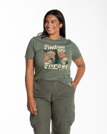 The Landmark Project Find Me in the Forest T-Shirt 1
