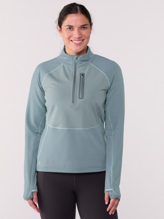 Active Fleece Wind Half-Zip Pullover - Women's
