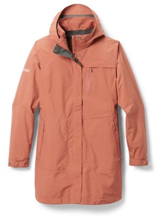 Nikwax Outdoor Research Aspire Trench Rain Jacket - Womens