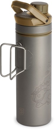 Grayl UltraPress Ti Water Filter and Purifier Bottle - 16.9 fl. oz. 0