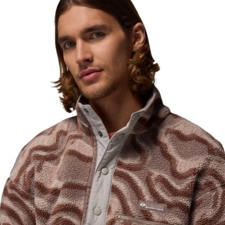 Columbia Helvetia II Printed Half-Snap Fleece Pullover - Men's 4