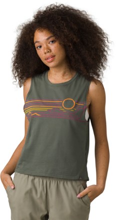 prAna Organic Graphic Sleeveless Tank Top - Women