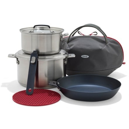 OXO Camp Cookware Set with Travel Bag 1