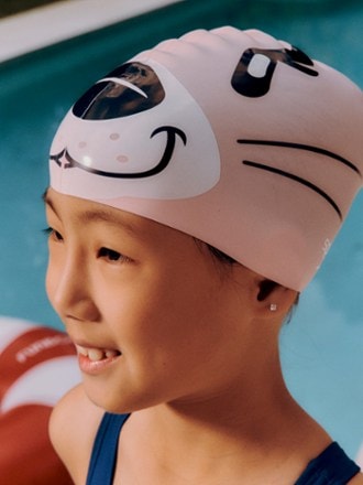 Speedo Printed Character Swim Cap - Kids' 3