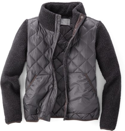 Wallace Lake Sherpa Bomber Down Jacket Women s