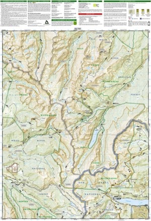 National Geographic Holy Cross Ruedi Reservoir Topographic Map 2