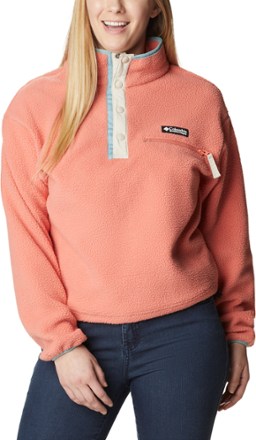 Cinch Big and Tall Ivory Quarter Zip Pullover