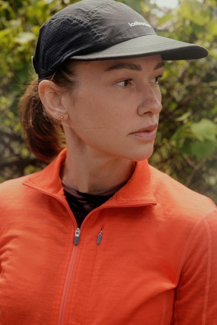 Location Image for Merino Blend 200 Realfleece Descender Long-Sleeve Half-Zip - Women's