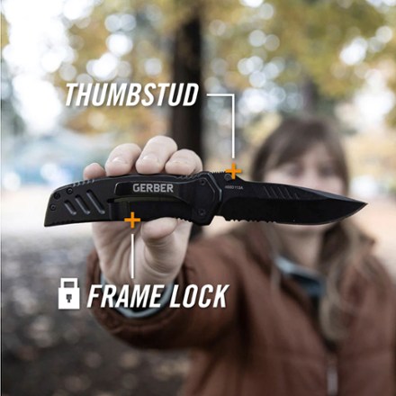 Gerber Swagger Drop Point Knife 6