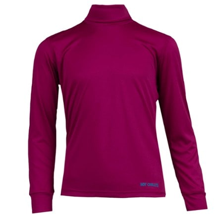 Hot Chillys Peach Skins T-Neck Base Layer Top - Kids' 0