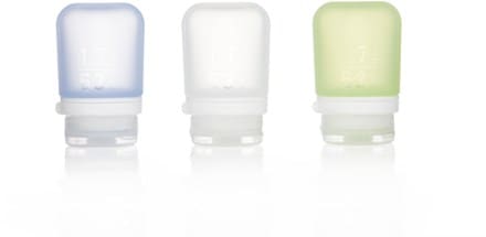 humangear GoToob+ Small Squeeze Bottles - 1.7 fl. oz. - Package of 3 0