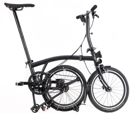 Brompton P Line Superlight Urban Folding Bike - Low 4