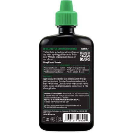 Finish Line Wet Lubricant - 4 oz. 2