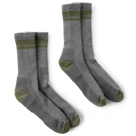 REI Co-op Trailsmith Merino Wool Crew Socks - Seconds - 2 Pairs 2