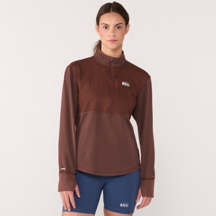 REI Co-op Swiftland Thermal Running Half-Zip Pullover - Women's 1