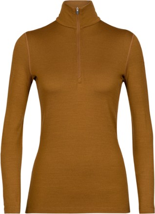 Icebreaker 260 Tech Long-Sleeve Half-Zip Base Layer Top - Women's 0