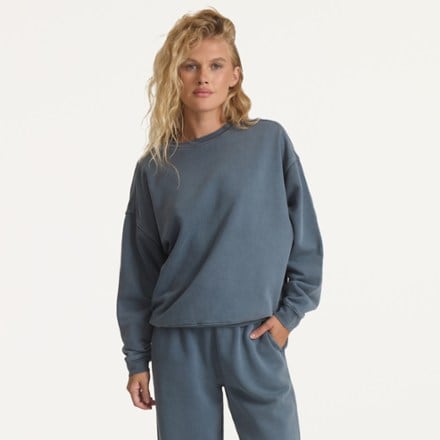Roark Made to Fade Fleece Crew - Women's 0