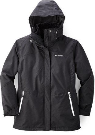 Columbia Women's Bugaboo II Fleece Interchange 3-in-1 Jacket Plus Sizes