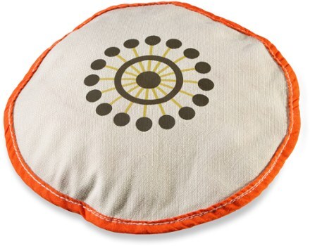 Detail of graphic on interior of hat