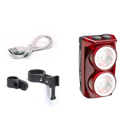 Hypershot 400 Lumen USB-C Rechargeable Bicycle Taillight