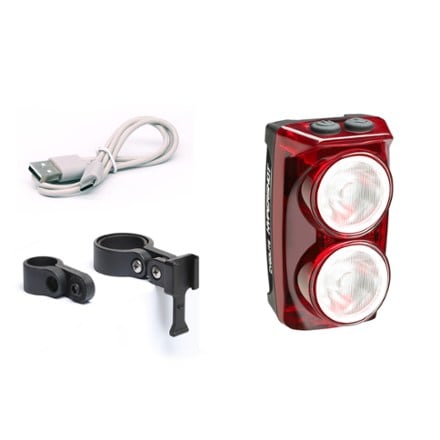 Cygolite Hypershot 400 Lumen USB-C Rechargeable Bicycle Taillight 0