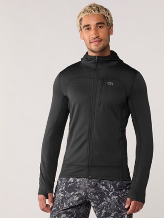 Outdoor Research Vigor Grid Fleece Full-Zip Hoodie - Men's 1