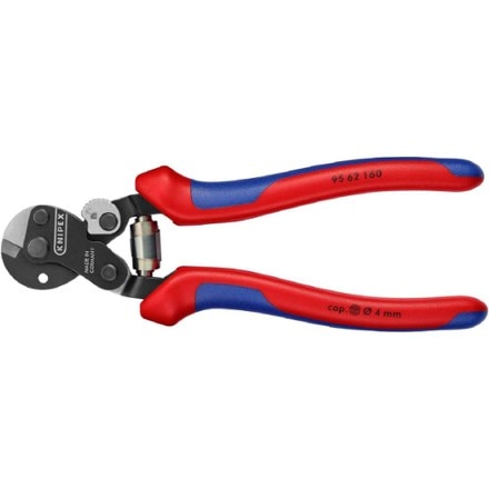 KNIPEX 6-1/4" Wire Rope Shears - Burnished Forged Steel 0
