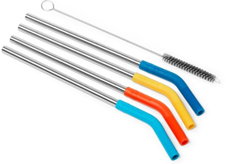 Straw, Rainbow Colored Replacement Drinking Straws For Stanley