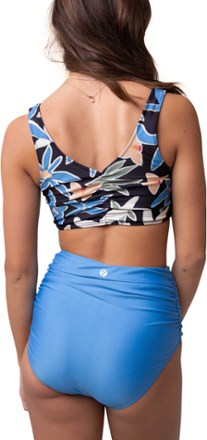 Nani Swimwear Ruched High Rise Swimsuit Bottoms - Women's 4