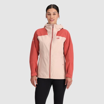 Outdoor Research Stratoburst Stretch Rain Jacket - Women's 1
