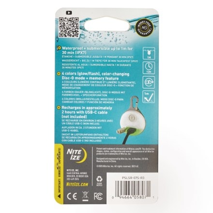 Nite Ize SpotLit Splash Waterproof Rechargeable Collar Light - Disc-O Tech 4