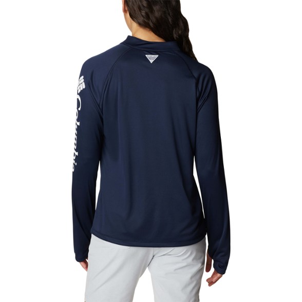 On Body Image of color Collegiate Navy/White Logo